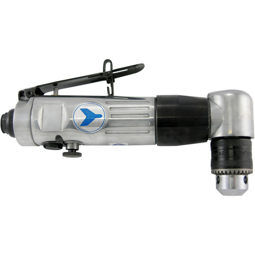 Perceuse &agrave; t&ecirc;te angulaire r&eacute;versible robuste, mandrin 3/8", Tr/min &agrave; vide 1700 Canadian Safety Group Inc.