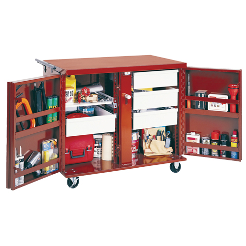 &eacute;tabli roulant, 49-7/8" la x 40-5/8" h x 26-7/8" p, Capacit&eacute; de 24,6 pi³ Canadian Safety Group Inc.