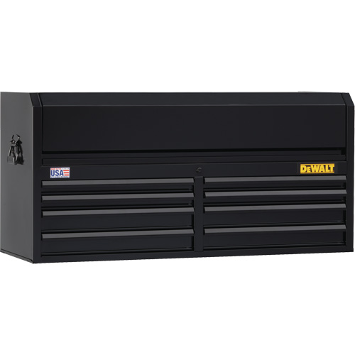 Tool Chest, 51-1/2" W, 8 Drawers, Black Canadian Safety Group Inc.