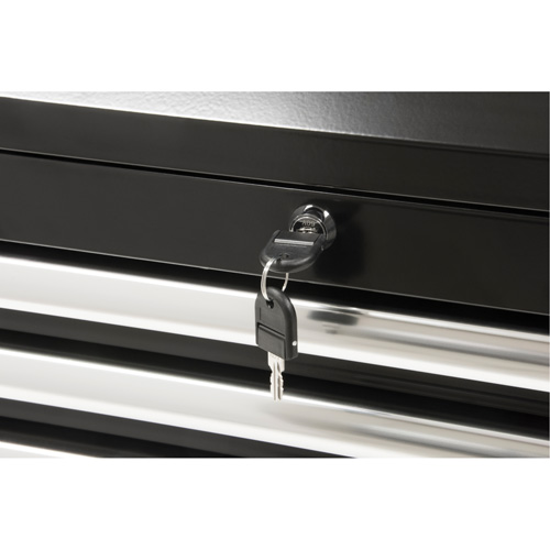Industrial Tool Chest, 26" W, 4 Drawers, Black Canadian Safety Group Inc.