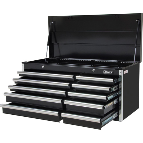 Coffre &agrave; outils industriel, 41" la, 10 tiroirs, Noir Canadian Safety Group Inc.