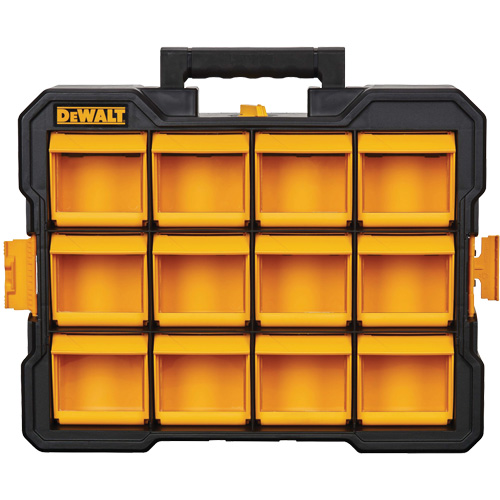 Organisateur Flip-Bin, 3-7/8" la x 17-3/4" p x 13-7/8" h, Noir/Jaune Canadian Safety Group Inc.