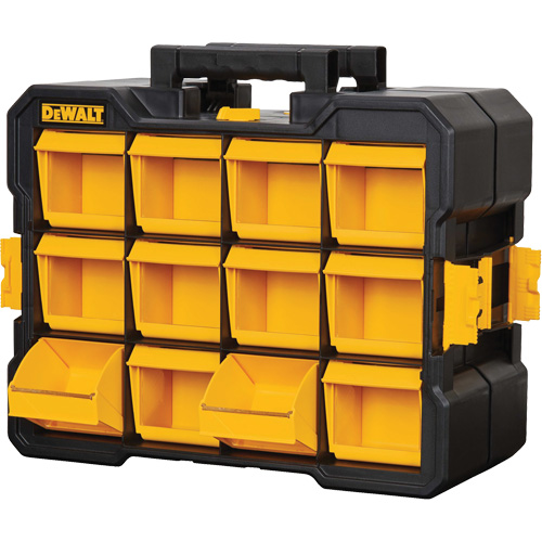 Organisateur Flip-Bin, 3-7/8" la x 17-3/4" p x 13-7/8" h, Noir/Jaune Canadian Safety Group Inc.