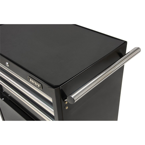 Chariot &agrave; outils industriel, 3 tiroirs, 29-4/5" la x 21-1/5" p x 38-4/5" h, Noir Canadian Safety Group Inc.