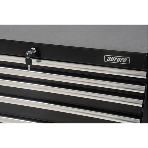 Industrial Tool Cart, 6 Drawers, 39" W x 20-4/5" D x 38-1/2" H, Black Canadian Safety Group Inc.