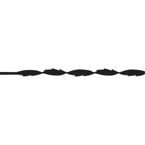 12-Piece Spiral Scroll Saw Blades, Scroll cutting, 0.031" W x 5" L, 40 TPI Canadian Safety Group Inc.