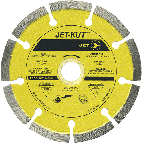 JET-KUT Premium Segmented Diamond Blade Canadian Safety Group Inc.