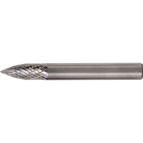 Fraises au carbure solide - Arboriforme avec extr&eacute;mit&eacute; en pointe CLEVELAND, SG-13, 1/2" dia., 1/4" Tige, 3/4" Prof. de la coupe Canadian Safety Group Inc.