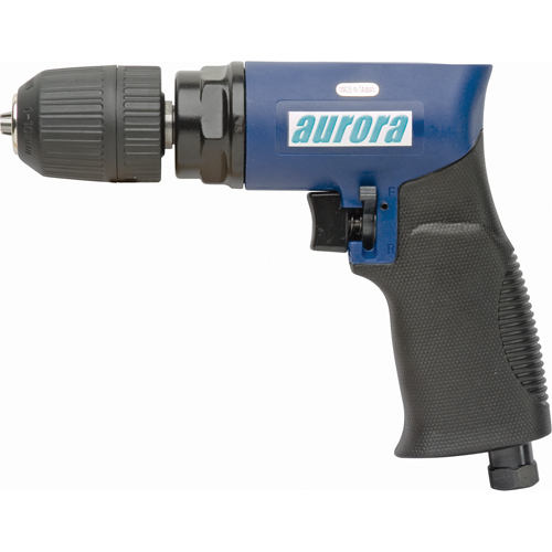 Perceuses r&eacute;versibles pneumatiques 3/8", 4 pi³/min, 1/4" NPT, 88 dBA, 3/8" mandrin Canadian Safety Group Inc.