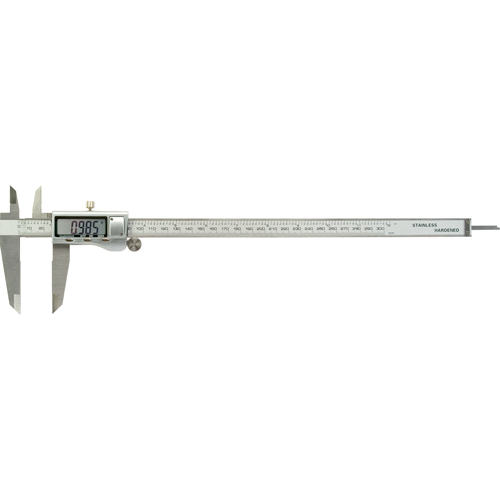 Pieds &agrave; coulisse num&eacute;riques & &eacute;lectroniques, R&eacute;solution de 0,001" (0,03 mm), 0" - 12" (0 mm - 300 mm) gamme de mesure Canadian Safety Group Inc.
