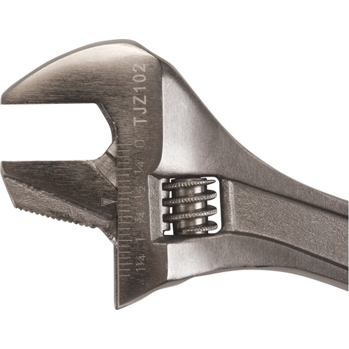 Adjustable Wrench, 10" L, 1-3/8" Max Width, Black Canadian Safety Group Inc.