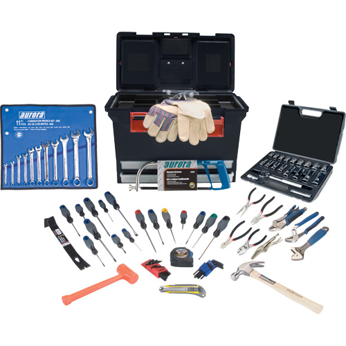 Ensemble d'outils pour ouvrier, 86 morceaux Canadian Safety Group Inc.