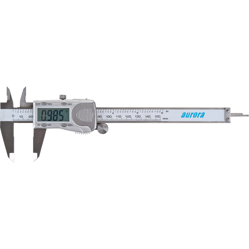 Electronic Digital Calipers, 0.001" (0.03 mm) Resolution, 0 - 6" (0 - 152 mm) Range Canadian Safety Group Inc.