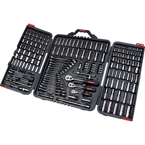 Jeux de douilles et cl&eacute;s SAE/m&eacute;triques 1/4", 3/8" et 1/2", 210 Mcx, Profond Canadian Safety Group Inc.