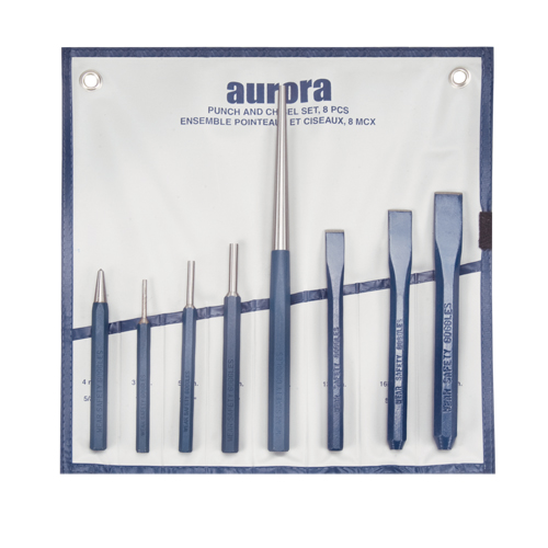 Punch and Chisel Set, 8 Pieces Canadian Safety Group Inc.