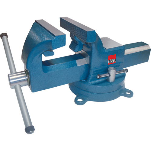 Heavy-Duty Industrial Bench Vises, 5" Jaw Width, 3" Throat Depth Canadian Safety Group Inc.