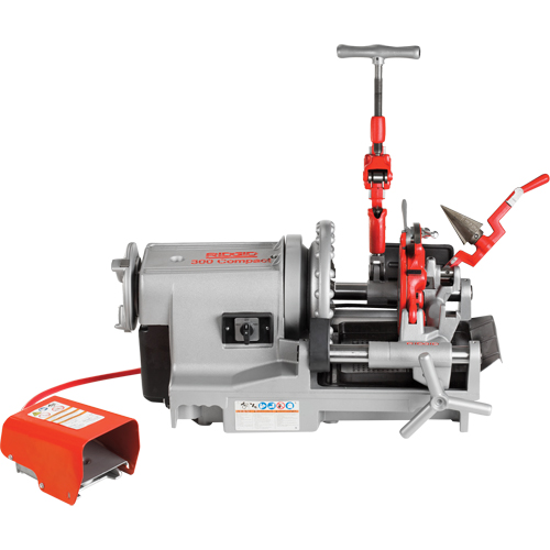 Machine &agrave; fileter compacte no 300, 52 tr/min, Filetage de la tige 1/2" - 2" Canadian Safety Group Inc.