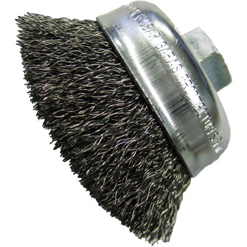 Brosses-boisseau &agrave; fils cr&ecirc;p&eacute;s 6" Canadian Safety Group Inc.