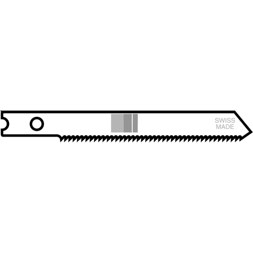 Lames de scie sauteuse, Bim&eacute;tal, Tige en U, 2-3/4" lo, 24 dents par pouce Canadian Safety Group Inc.