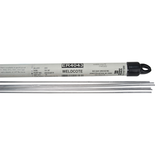 Baguettes pour soudage TIG en longueurs de 36", 1/16", Aluminium Canadian Safety Group Inc.