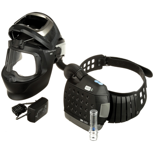 Respirateur d'&eacute;puration d'air propuls&eacute; Adflo, Masque de soudage, Pile Lithium-ion Canadian Safety Group Inc.