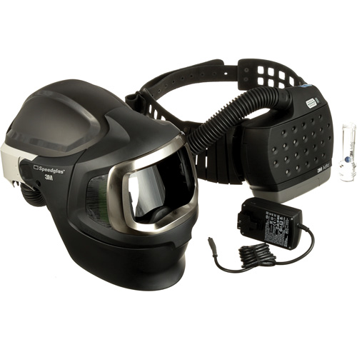 Respirateur d'&eacute;puration d'air propuls&eacute; Adflo, Masque de soudage, Pile Lithium-ion Canadian Safety Group Inc.