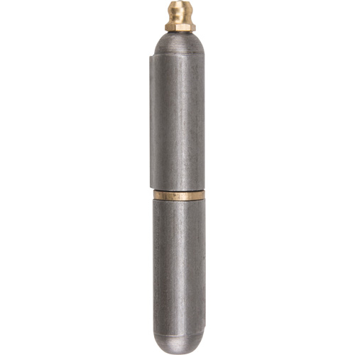 Weld-On Hinge, 0.512" Dia. x 3.15" L, Mild Steel w/Fixed Steel Pin Canadian Safety Group Inc.