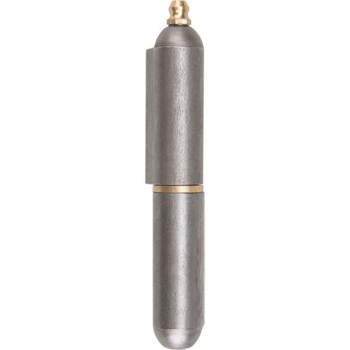 Weld-On Hinge, 0.63" Dia. x 3.937" L, Mild Steel w/Fixed Steel Pin Canadian Safety Group Inc.