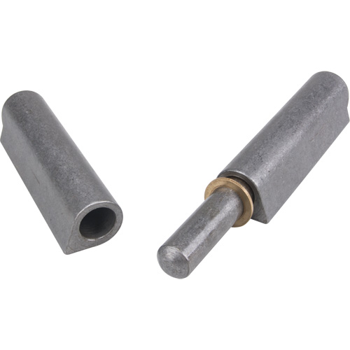 Charni&egrave;re &agrave; souder, 1,102" dia. x 10,236" lo, Acier doux a/goupille fixe en acier Canadian Safety Group Inc.