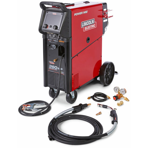 Machine &agrave; souder multiproc&eacute;d&eacute;s POWER MIG 360MP, 208 V/230 V/460 V/575 V, 1 Ph, 50/60 Hz Canadian Safety Group Inc.