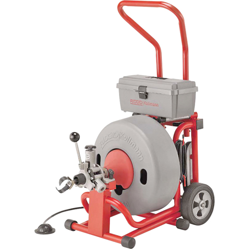 Drum Machine #K-6200 with#C-24-IW Cable, Electric, 5/8" x 100' Canadian Safety Group Inc.