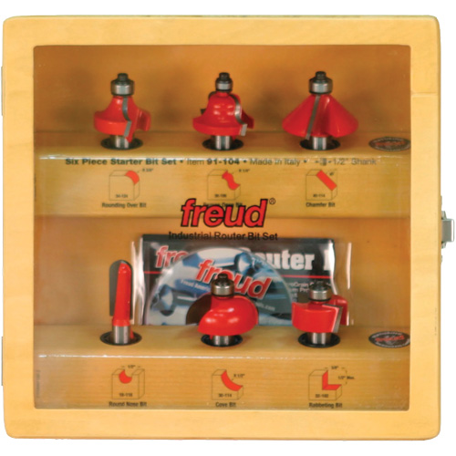 Jeu de d&eacute;marrage de fraises avec mandrins de 1/2" Canadian Safety Group Inc.