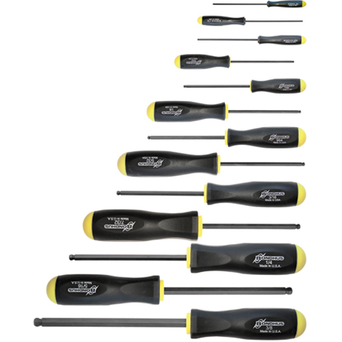 Jeux de tournevis ball driver - SAE, 13 mcx Canadian Safety Group Inc.