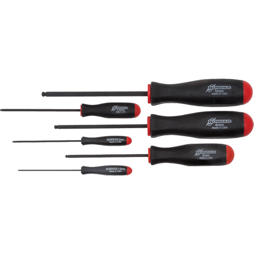 Jeux de tournevis ball driver - M&eacute;trique, 6 mcx Canadian Safety Group Inc.
