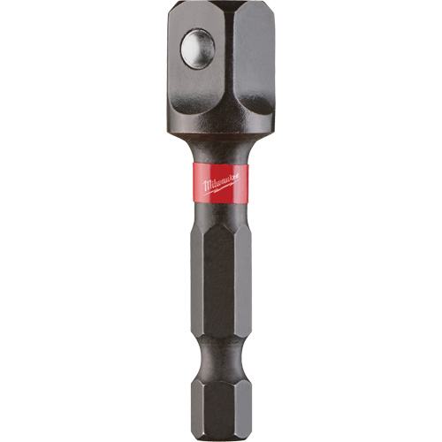 Adaptateur de douilles &agrave; chocs Shockwave, 1/4" Prise, Dimension m&acirc;le 3/8", Sph&eacute;rique, 1-7/8" lo Canadian Safety Group Inc.