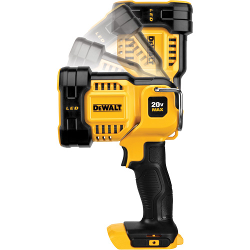 Max Cordless Jobsite Spotlight, LED, 1000 Lumens, Rechargeable Batteries Canadian Safety Group Inc.