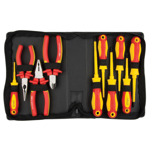 Insulated Tool Set, 1000 V, 10 Pcs Canadian Safety Group Inc.