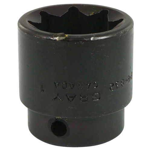 Douille, Chocs, 1", Prise 1/2", 8 pans Canadian Safety Group Inc.