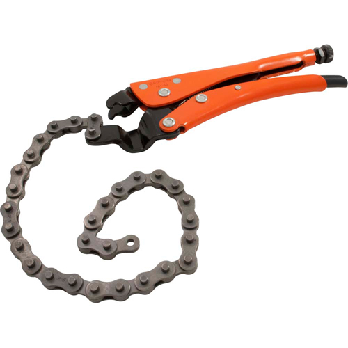 Pinces-&eacute;taux &agrave; chaîne verrouillables, Longueur 10", Prise Omnium Canadian Safety Group Inc.