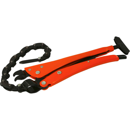 Locking Chain Clamp Pliers, 13" Length, Omnium Grip Canadian Safety Group Inc.