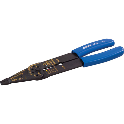Long Stripper Crimper & Bolt Cutter, 9-1/2" L Canadian Safety Group Inc.
