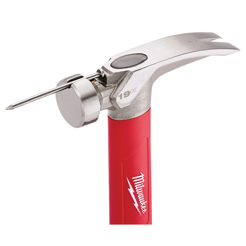 Smooth Face Hammer, 19 oz., Fibreglass Handle, 15-1/4" L Canadian Safety Group Inc.
