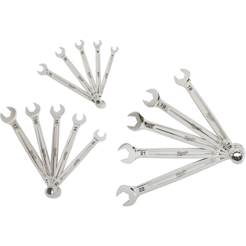 Wrench Set, Combination, 15 Pieces, Metric Canadian Safety Group Inc.