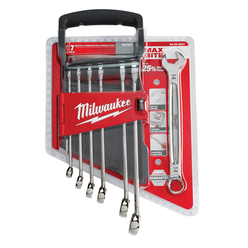 Jeu de cl&eacute;s mixtes, Combinaison, 7 morceaux, M&eacute;trique Canadian Safety Group Inc.