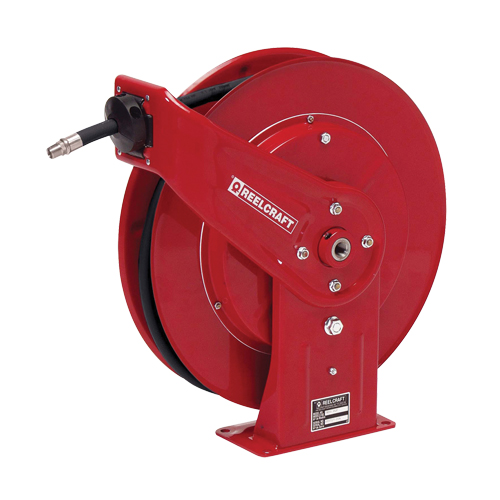 Hose Reel, Air/Water, 1/2" x 50', Single Hose, 300 psi Canadian Safety Group Inc.