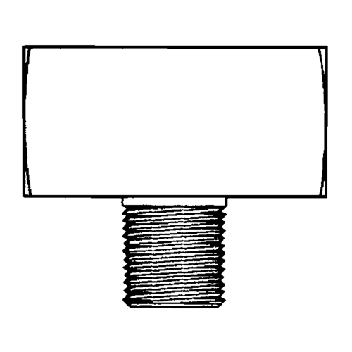 Male Branch Tee, Brass, 1/8" Canadian Safety Group Inc.