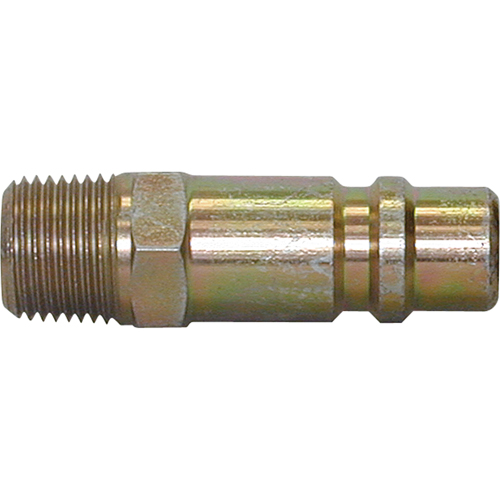 Quick Couplers - 1/2" Industrial, One Way Shut-Off - Plugs, 1/2" Canadian Safety Group Inc.