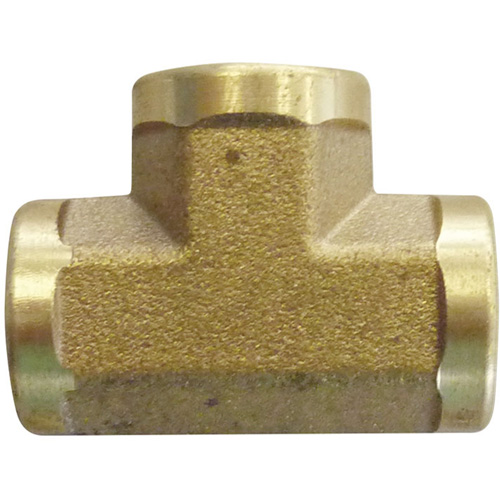 Female Pipe Tees, Brass, 3/8" Canadian Safety Group Inc.
