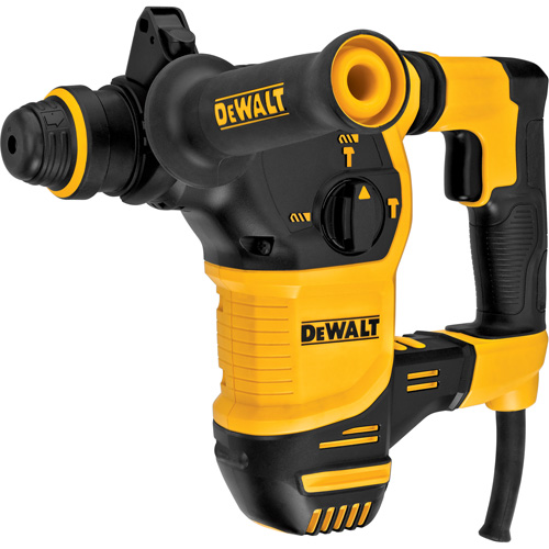 Marteau rotatif SDS Plus en forme de L, 3/16" - 7/8", 8,5 A, 0-5200 coups/min Coups/min, 0-1150 tr/min Tr/min, 2,58 lb-pi Canadian Safety Group Inc.