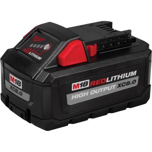 Bloc-pile M18 Redlithium High Output XC8.0, Lithium-ion, 18 V, 8,0 Ah Canadian Safety Group Inc.